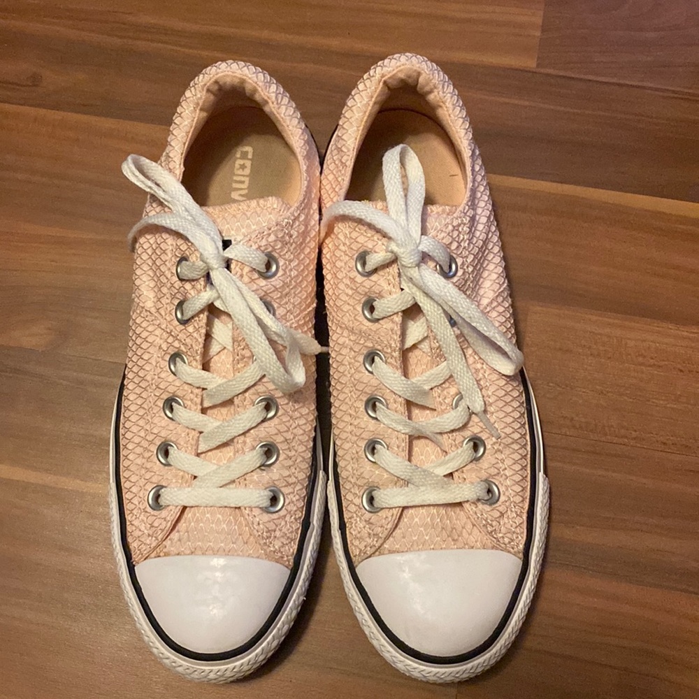 Pink Converse All Star sneakers size 9